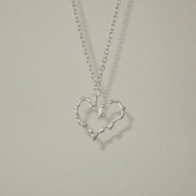 Load image into Gallery viewer, liquid heart necklace
