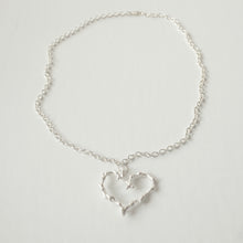 Load image into Gallery viewer, liquid heart necklace
