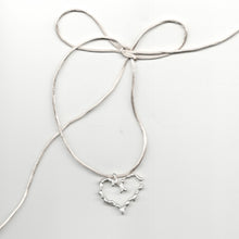 Load image into Gallery viewer, liquid heart necklace
