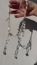 Load and play video in Gallery viewer, blooming seed necklace (one-of-one)
