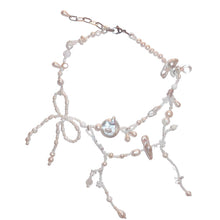 Load image into Gallery viewer, pearl portal necklace
